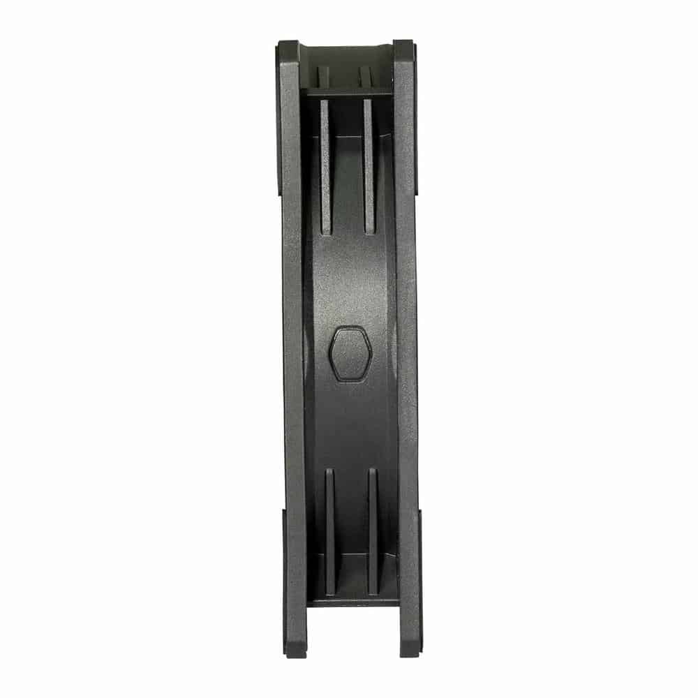 (image for) Cooler Master Mobius 120P ARGB 120mm Ring Blade Performance Black Fan for Case & Coolers